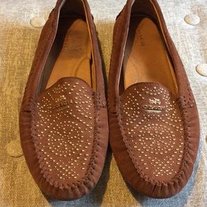 Coach moccasins